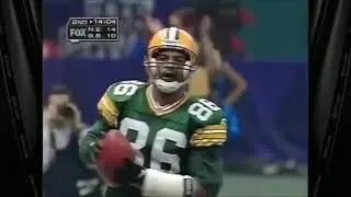 Antonio Freeman 81 yard TD catch - Super Bowl XXXI