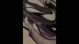 Easy amazing cells in acrylic pouring paint 🎨