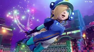 Mario Strikers: Battle League - Full Match Gameplay!! (Nintendo France)