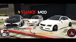 Camber Car Tyres & VStancer Mod In GTA 5 | Easy Installation (Hindi/Urdu)