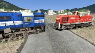 WDM-3D Giants Unite! Rare NGC &times; MLDT Coupling | Vintage Indian Diesel Power