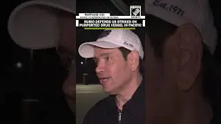 &ldquo;We know who are involved&rsquo;, Rubio defends US strikes on purported strikes on drug vessel in pacific