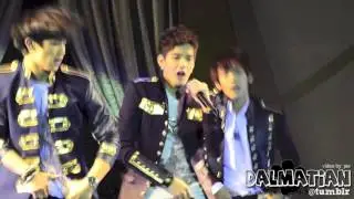 [121109] 용산 I'Park Mall BTOB - WOW, Peniel fancam