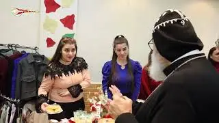 افتتاح بازار الشبان السريان في #دمشق
