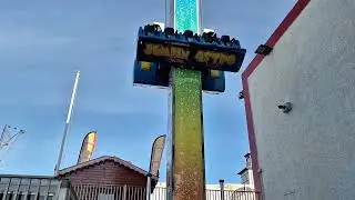 Jumping Astro Ride Breaks Down Twice at Currys Portrush! (Epic Fail) March 2025