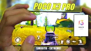 POCO X3 PRO PUBG TEST AFTER MIUI 13 | GAMEPLAY WITH HANDCAM - PUBG MOBILE