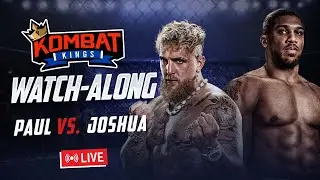 Jake Paul vs Anthony Joshua | Watch Along Live Stream