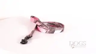 Nylon Dog Lead, Single Ply, Realtree APC Pink Camo, 6' Long