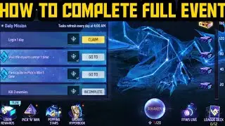 Free Fire FFWS Event How To Complete Full Event Redeem Codes FFWS Event Free Fire