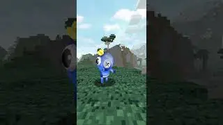 Blue Builds a Castle in Minecraft