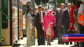 Why they chose a Z-class tram for the Queen