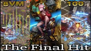 8VM Created History, Will 100 Change it? World Center Fight - Map 900006 :: Last Shelter Survival