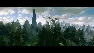 FlowScape - Dragon and Castle
