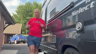 Motorhome spare key hiding place