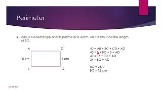 Singapore Primary 3 & 4 Math - Perimeter