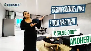 Starwing Codename Liv Max Marol | Studio Apartment Tour | Starwing Group Andheri East