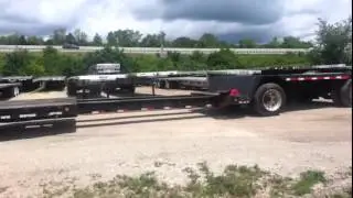 1995 KALYN / SIEBERT Fixed Neck 35 Ton Double Drop Extendable For Sale
