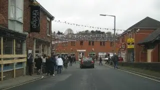 Derby to Ashbourne Feb 2012. A Time-lapse car journey to see Ashbourne Shrovetide Football.
