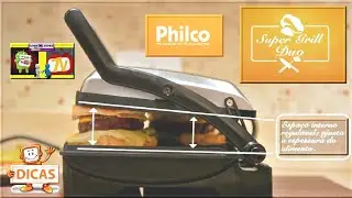 Conhe&ccedil;a Super Grill Duo - Philco.