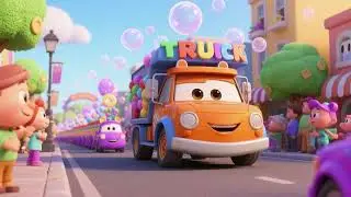 The Trucky Bubble Parade | Fun Kids Songs & Nursery Rhymes 🚚🫧🎶
