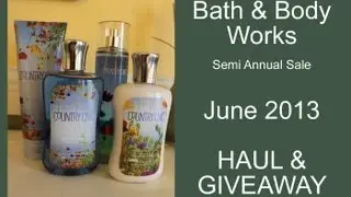 Bath & Body Works SAS haul + GIVEAWAY!