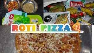 Aaj mene banaya roti pizza 🍕