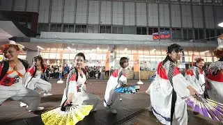そうさ俺達ジョニー一家！只今参上 RollingSpecial 📍うらじゃ (岡山駅東口噴水前演舞場) 2023-08-19T19:28
