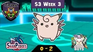 CLEFABLE IS BARELY HOLDING ON! | UPBA S3W3 - vs M.Audino and Her Good Boys