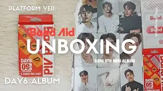 DAY6 9th Mini Album 'Band Aid' Platform Ver. Unboxing! 🍀🩹 | Album Unboxing, Photocards, Nemo Ver.