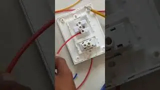 One Switch One Socket Connection Karna Sikhe!! #electrical #electricial