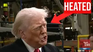 ОБЯЗАТЕЛЬНО К ПРОСМОТРУ: Трамп проводит СРОЧНУЮ пресс-конференцию на заводе Ford и резко критикуе...