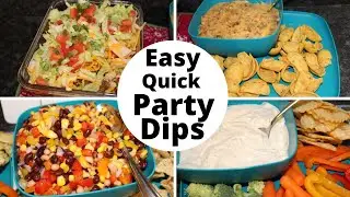 Easy & Quick Party Dips