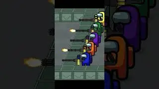 Among us vs zombie army #shorts #animation #amongus #zombiesurvival #game