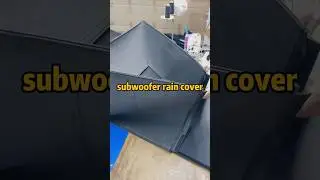 Premium EVA Speaker Rain Cover - Flexible, Tough, Outdoor Durable #waterproof #handmade