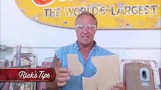 Carve Tightly Curved Lines in Wood - Rick's Tips - American Restoration