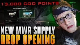 NEW MWR Supply Drop Opening (13,000 CoD Points)