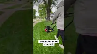 Exmark 30&rdquo; Commercial Lawn Mower In Action ✨ ( My new lawn mower )