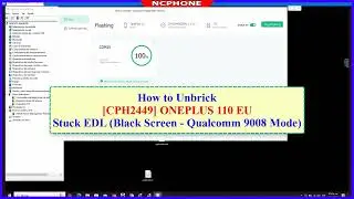 How to Unbrick OnePlus 11 CPH2449 Stuck EDL (Black Screen - Qualcomm 9008 Mode)