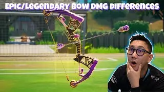 Epic/Legendary bow DMG differences