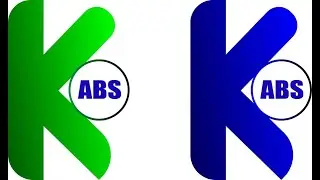 K letter logo design illustrator bangla tutorial