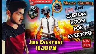 #pubglive #pubgmobile #conqueror #dailycustoms  |Daily custom rooms|joined daily customs @10.30pm