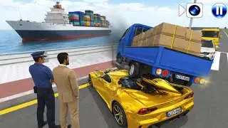 Today's new Lamborghini Aventador SVJ Roadster car #3d driving class 2 game #trending Vedio #3d game