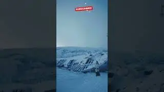 Beautiful Snowfall ❄️ | Winter Nature Aesthetic | Relaxing Snow Video #shorts