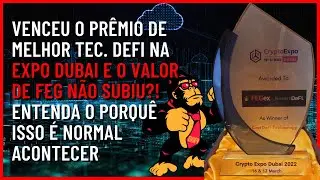 FEG TOKEN | VENCE PR&Ecirc;MIO DE MELHOR TECNOLOGIA DEFI NA EXPO DUBAI | AN&Aacute;LISE DE CRIPTOMOEDAS