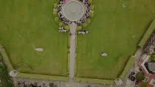 Parklands Quendon Hall Wedding by Drone