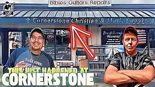 Visiting Cornerstone Christian & Music Supply III #guitar #guitarist #musicshop #discussion 