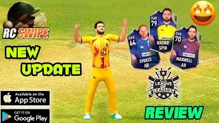 Real Cricket Swipe New Update Launched ! New Modes & Licensed Players ! Gameplay Review