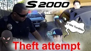 S2000 Theft Attempt- Theft ripped my soft top