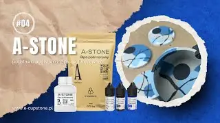 Proces tworzenia podstawek pod kubki z gipsu polimerowego A-STONE