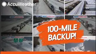 100-Mile Backup: Historic Ice Storm Traps 100s on Mississippi Roads